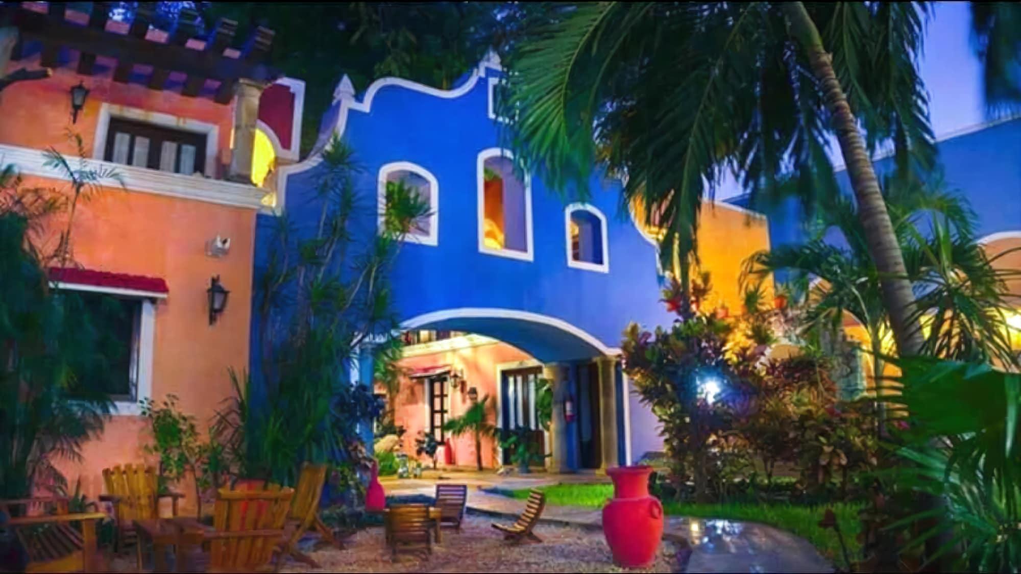 Hotel Casa De Las Flores Playa del Carmen Eksteriør bilde